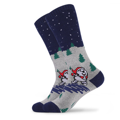 Vaikiškos slidinėjimo kojinės ilgas storintas rankšluosčio dugnas žiemai šiltas lauko sportinis vilnos medvilninės slidinėjimo kojinės jauniems berniukams Grils