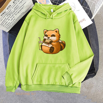 Game Project Zomboid Spiffo Raccoon Hoodies Φούτερ με γραφικές εκτυπώσεις κινουμένων σχεδίων Casual γυναικείες/ανδρικές χειμερινές πουλόβερ με μακριά μανίκια