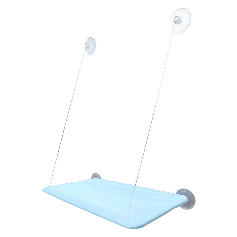 1 set viseća mreža za mačke Lako se postavlja Vakumska čašica Smuđ za mačji prozor Čvrsti krevet za mačke na prozoru Mekane sklopive police Oprema za kućne ljubimce