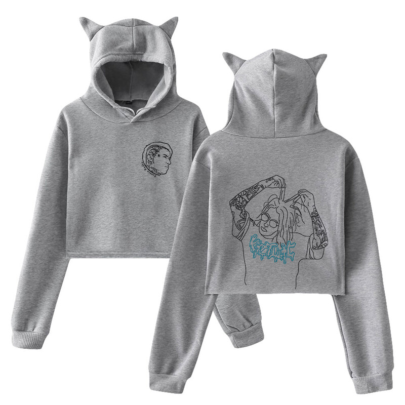 Ronnie Radke Hoodie Sweatshirts Crop top Hoodie Pullovers Printing Singer for Girls Youth Streetwear Clothes
