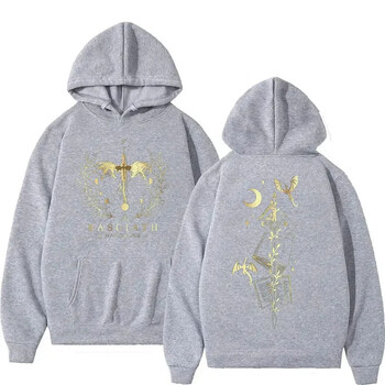 Basgiath War College Fourth Wing Hoodie Ανδρικά Γυναικεία Μόδα Ρετρό Φούτερ Dragon Rider Φαρδύ πουλόβερ Ρούχα Μεγάλου μεγέθους Φούτερ