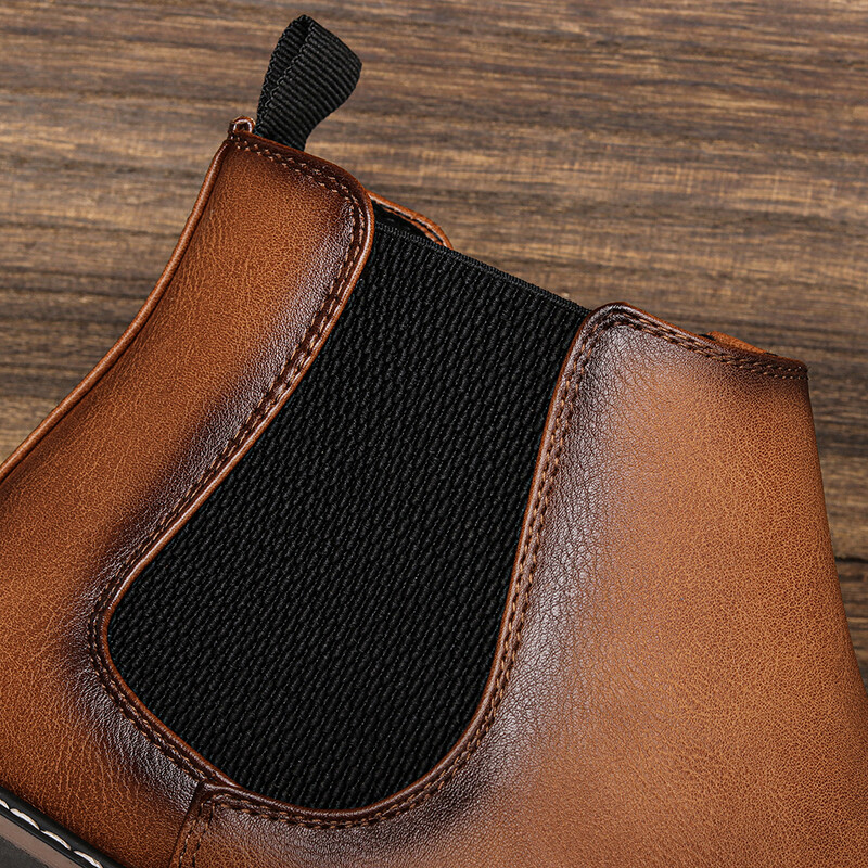 40~46 Chelsea čizme, muške udobne modne kožne muške čizme marke 2024. #KD136