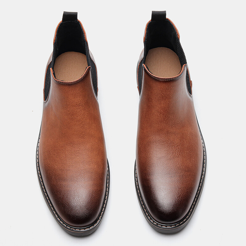 40~46 Chelsea čizme, muške udobne modne kožne muške čizme marke 2024. #KD136