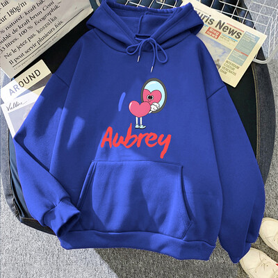 Retro Live Like Aubreigh Ženska majica s kapuljačom za jesen/zimu, modna majica s kratkim rukavima, mekana odjeća od flisa, Sudaderas Con Capucha Punk majica s kapuljačom