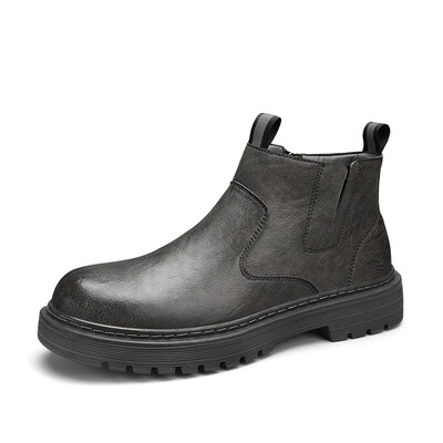 Muške zimske čizme za 2023. Chelsea poslovne čizme Nove muške radne čizme protiv klizanja Jednostavne udobne vanjske cipele Motociklističke čizme