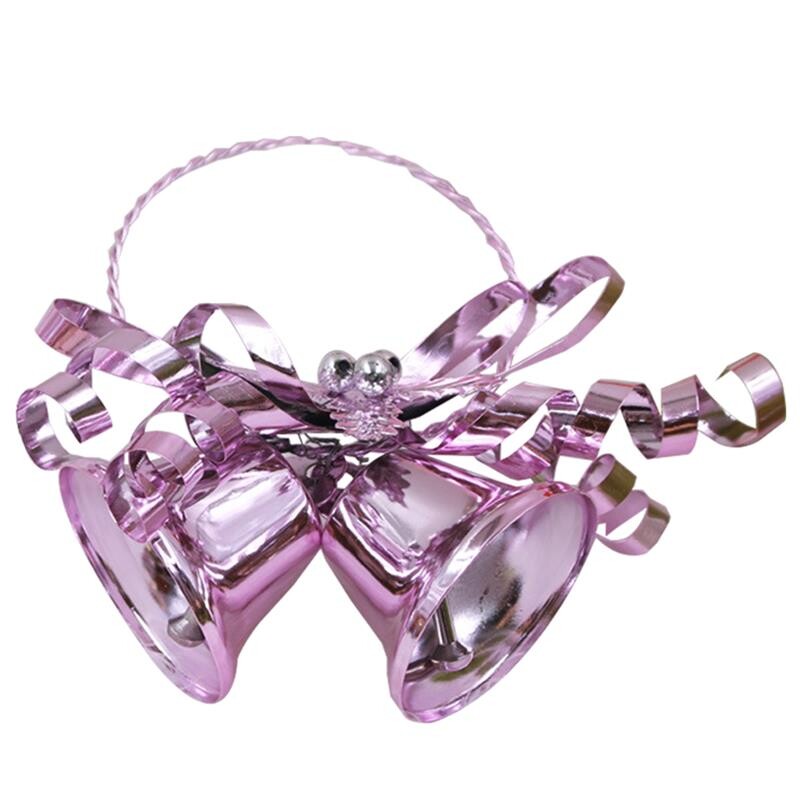 1db karácsonyi függő csengő divat retro harang karácsonyfadísz függő dekoráció parti dekoráció kiegészítők karácsonyra