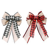 DIY Craciun Arc Panglică Artizanat Decoratiuni pentru Pomul de Crăciun pentru acasă Noel Party Craciun Arc Pandantiv Decorare Anul Nou
