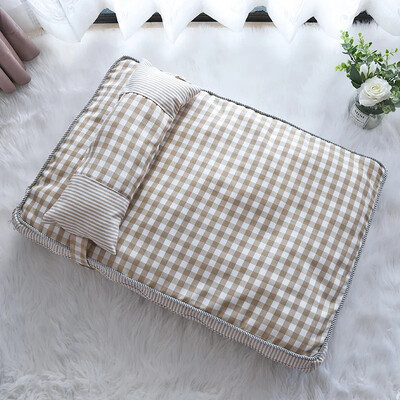 Mājas kaķu gultas spilvens Mīksts zviļņi Māja suņiem Kaķiem Mājīgs guļamdīvāns Silts kucēns Audzētava Paklājiņš Suņu matracis Mājdzīvnieku piederumi