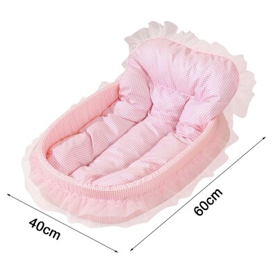 Drăguț prințesă pisică pat pentru câini cu pernă prințesă cuib canapea detașabilă pentru animale de companie paturi pentru câini consumabile pentru câini mici și mijlocii