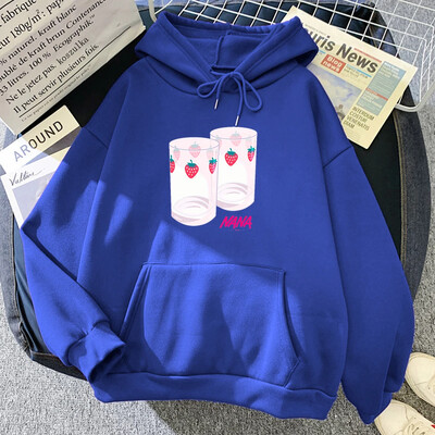 Manga Nana majice s kapuljačom Modni vintage flis Harajuku puloveri Slatka anime majica s kapuljačom Nana Strawberry Jesen Ženska odjeća