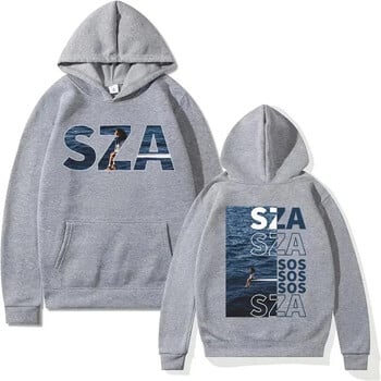 Singer SZA SOS Music Album Tour 2024 Hoodie Fashion Review Beautiful Woman Ανδρικό φούτερ Casual Oversized Jumper Hoodie 2024