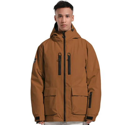 Pár laza sídzsekik 2025 Snowboard felsők vastagított meleg ruhák kültéri sport vízálló dzsekik télen új hókabátok