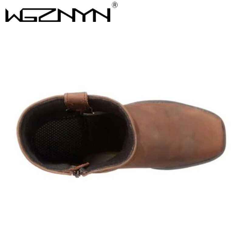 2024 Nou în aer liber Cizme occidentale pentru bărbați Cizme de cowboy vintage Cizme de cavaler ușoare și confortabile pentru bărbați Pantofi de toamnă și iarnă Dimensiune mare 48