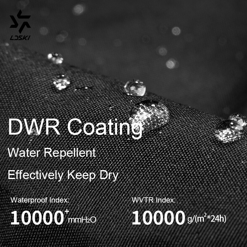 LDSKI Slēpošanas jakas Sievietēm Vīriešu Snovborda Ziemas Parki Elastīga aproce Liela ietilpība Kabata Brīvi Silti Ūdensizturīgi Vēja Necaurlaidīgi Mēteļi