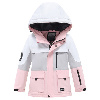 Jachete de schi pentru copii de iarnă haine noi de snowboard, haină de zăpadă rezistentă la vânt, pentru sport, haină caldă de schi pentru băieți și fete