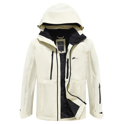 Zimsko skijaško odijelo Vodootporna topla jakna Žene Muškarci Zaštita od vjetra otporna na habanje Prozračna odjeća za par Snježni kaput