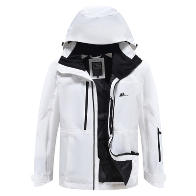 Zimsko skijaško odijelo Vodootporna topla jakna Žene Muškarci Zaštita od vjetra otporna na habanje Prozračna odjeća za par Snježni kaput