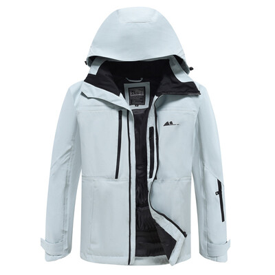 Zimsko skijaško odijelo Vodootporna topla jakna Žene Muškarci Zaštita od vjetra otporna na habanje Prozračna odjeća za par Snježni kaput