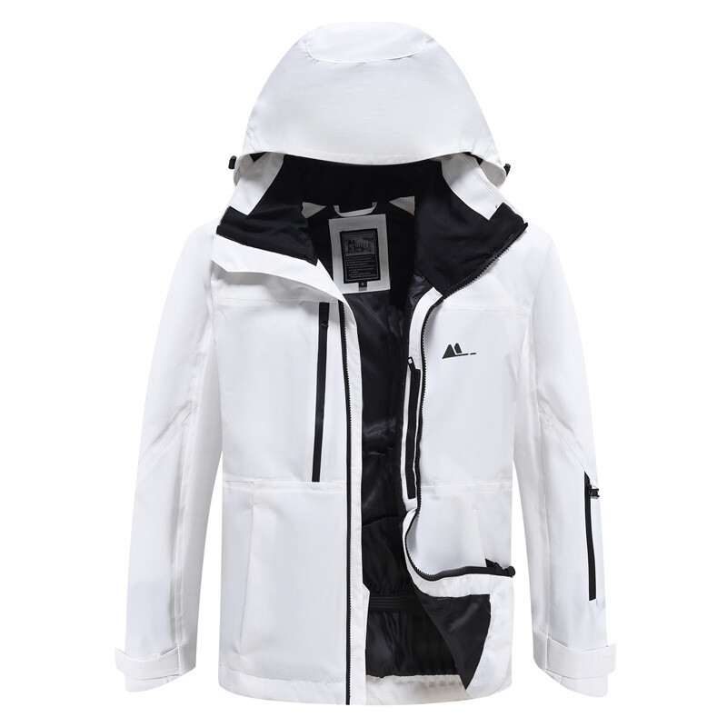 Zimsko skijaško odijelo Vodootporna topla jakna Žene Muškarci Zaštita od vjetra otporna na habanje Prozračna odjeća za par Snježni kaput