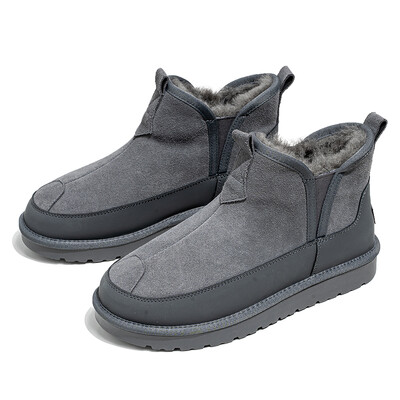 2023 Zimske čizme do sredine lista Muške zimske cipele Čizme za snijeg Vodootporne neklizajuće debele krznene tople čizme za muškarce Degrees Muške cipele za snijeg