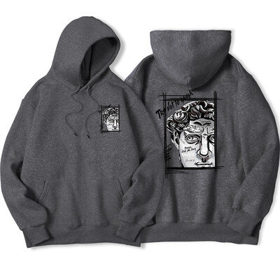 Tay Not To Lauge Hoody s kapuljačom s umjetničkim printom Ženska jesenska topla majica od flisa Street Fit s kapuljačom i okruglim izrezom Ležerni pulover