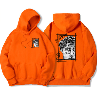 Tay Not To Lauge Hoody s kapuljačom s umjetničkim printom Ženska jesenska topla majica od flisa Street Fit s kapuljačom i okruglim izrezom Ležerni pulover