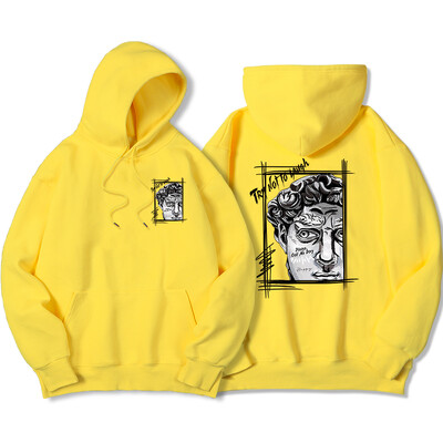 Tay Not To Lauge Hoody s kapuljačom s umjetničkim printom Ženska jesenska topla majica od flisa Street Fit s kapuljačom i okruglim izrezom Ležerni pulover