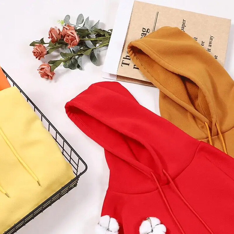 Tay Not To Lauge Hoody s kapuljačom s umjetničkim printom Ženska jesenska topla majica od flisa Street Fit s kapuljačom i okruglim izrezom Ležerni pulover