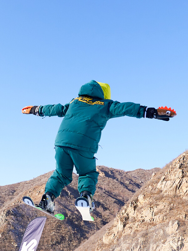 LDSKI Dječja skijaška jakna Djevojčice Dječaci Dječja majica s kapuljačom Snježno odijelo Prozračno toplo otporno na vjetar Vodootporne majice za sportove na otvorenom Snowboard we