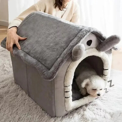Подвижна и миеща се къща за кучета Pet Four Seasons Универсална къща за котки и кучета Стоки за домашни любимци Легло за кучета Легло за котки Легло за домашни любимци Легло за домашни любимци