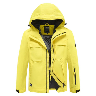 Uued suusajoped Winter Thermal Plus puuvillased kapuutsiga mantlid välitingimustes tuulekindlad hingavad sportlikud lumelauariided, naised, mehed