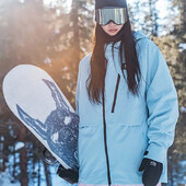 2025 Νέο χειμερινό μασίφ τζάκετ για σκι για εξωτερικούς χώρους Γυναικεία ανδρικά αντιανεμικά αδιάβροχα αναπνεύσιμα παλτό σκι Ενήλικες με φερμουάρ Μπαλτά χιονιού