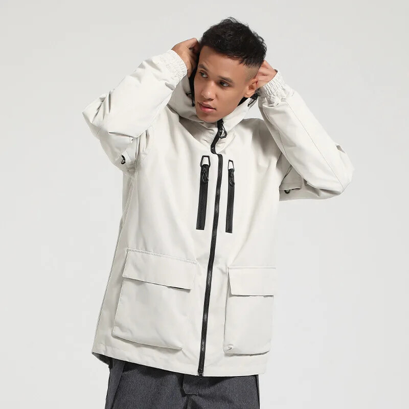 Zimné teplé lyžiarske bundy pre vonkajšie použitie, nové zahustené lyžiarske oblečenie, športová nepremokavá bunda, voľné párové snehové kabáty, snowboardové vršky