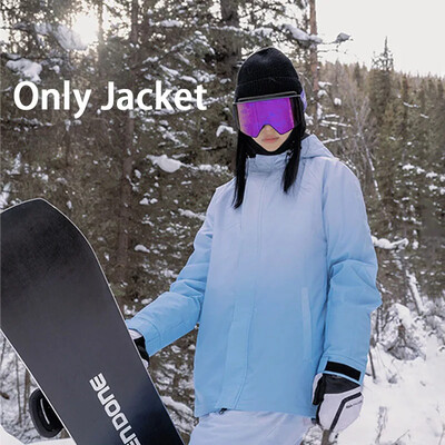 Jachete de schi 2025, femei, bărbați, top iarnă, largi, rezistente la vânt, în aer liber, impermeabile, haine de zăpadă, pardesiuri, schi, snowboard