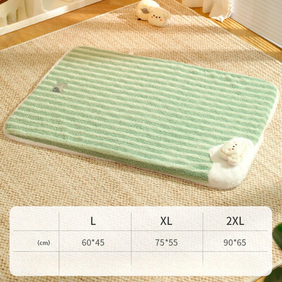 Kisállat ágyszőnyeg kutyához Vastag alvóbetét Kivehető csúszásgátló kutyakanapé Kutyakellékek 강아지 침대