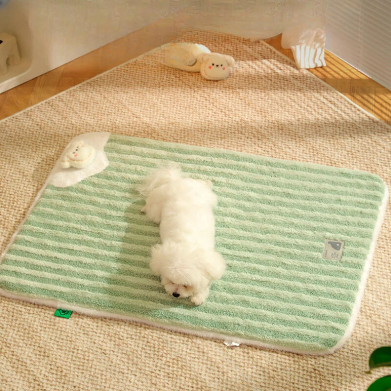 Kisállat ágyszőnyeg kutyához Vastag alvóbetét Kivehető csúszásgátló kutyakanapé Kutyakellékek 강아지 침대