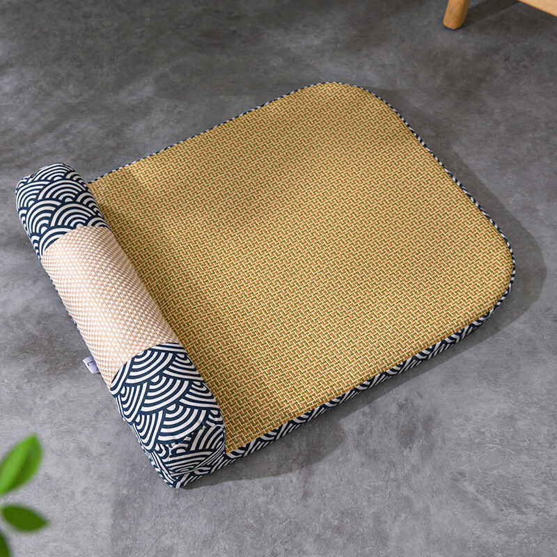 Ljetni jastuk za ledeni krevet za pse Cool Uklonjivi perivi rashladni tepih od ratana za spavanje Prozračna podloga za mačke Vodootporna otpornost na habanje