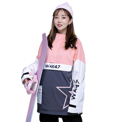 SPATA 2024 Γυναικεία φόρμα σκι Ζεστή παχιά αδιάβροχη για σκι υπαίθριο αθλητικό χειμερινό παλτό Snowboard Αντιανεμικό μπουφάν με προστασία από την υπεριώδη ακτινοβολία