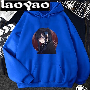 Kawaii Ado Singer Hoodie Ανοιξιάτικο φθινοπωρινό γυναικείο φούτερ με κουκούλα Χοντρό ζεστό χαριτωμένο ροζ φαρδύ φούτερ με κουκούλα Harajuku Vintage πουλόβερ