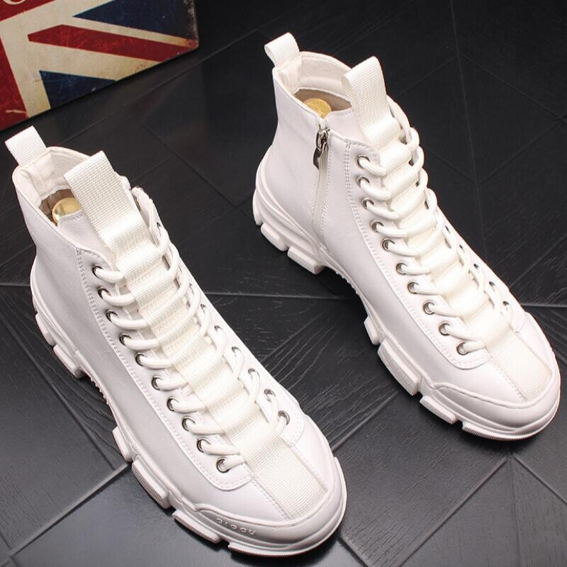 JHGCCL zābaki Apavi Ziemas sintētiskie apaļie purngali Pieaugušo cietā lateksa vīriešu zābaki Vīriešu apavi Labākie