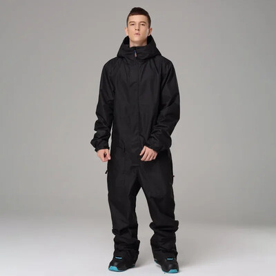 Sieviešu, jauns 2025. gada slēpošanas kostīms, brīvs āra snovborda jaka, vēja necaurlaidīgs, ūdensnecaurlaidīgs viendaļīgs slēpošanas komplekts, termiskais kombinezons