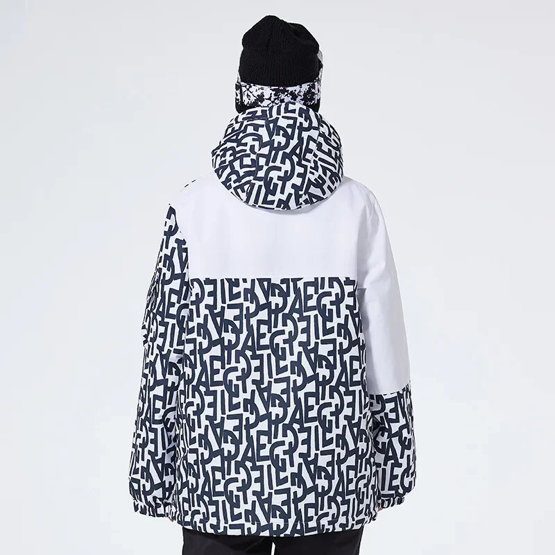 Νέα χειμωνιάτικα μπουφάν για ενήλικες σκι Γυναικεία παχύρρευστα Termal Skiing Snowboarding Παλτό με κουκούλα ανδρών Αντιανεμικά αναπνέοντα ρούχα από χιόνι Τοπ