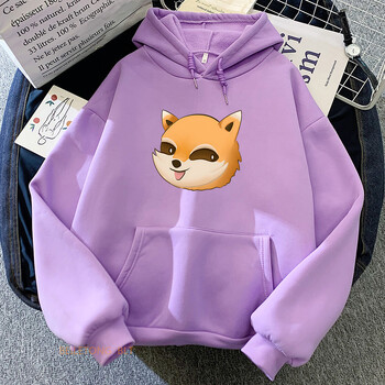 Project Zomboid Spiffo Raccoon Hoodies Cartoon Дамски/мъжки суичъри с качулка с дълъг ръкав Kawaii Пуловери Ежедневни женски