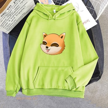 Project Zomboid Spiffo Raccoon Hoodies Cartoon Дамски/мъжки суичъри с качулка с дълъг ръкав Kawaii Пуловери Ежедневни женски