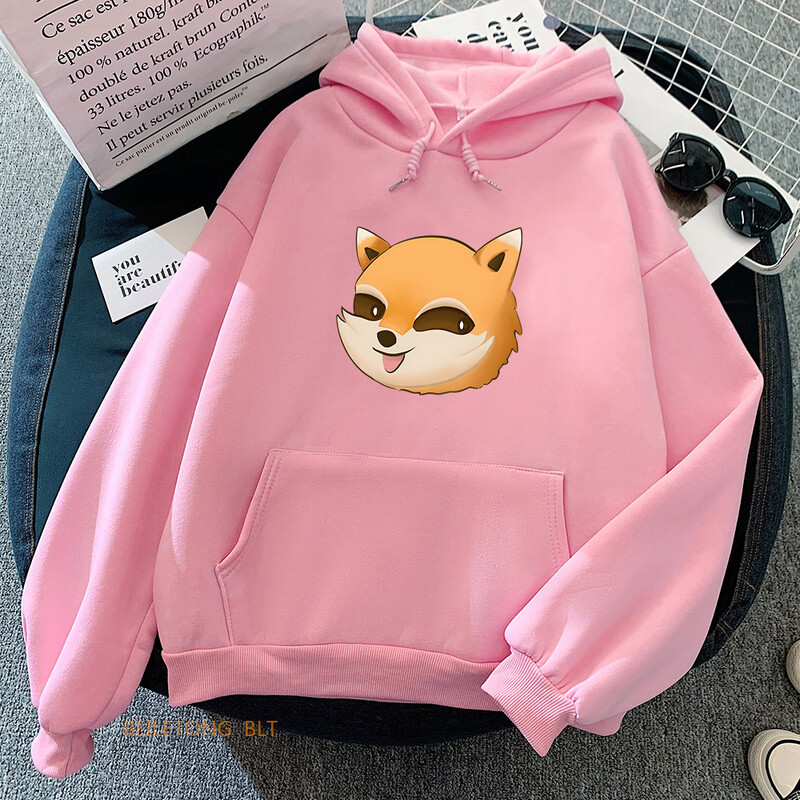 Project Zomboid Spiffo Raccoon Hoodies Karikature Ženske/muške majice s kapuljačom dugih rukava Puloveri s kawaii printom Ležerne ženske