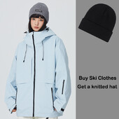 Snježne jakne Vanjska Zimska Odrasla Ženska Skijaška Odjeća Prozračni Kaput Izolacija Odjeća za Snowboard Vodootporna Muška Skijaška Kombinezon