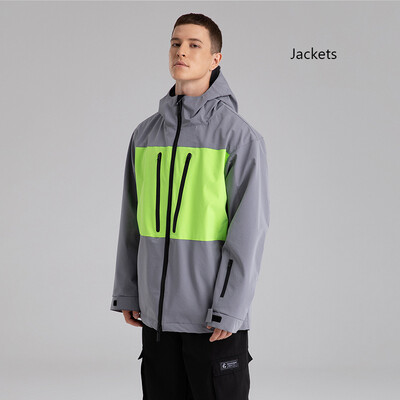 Novi gornji dijelovi Skijaške jakne Muškarci Sportovi na otvorenom Planina Snowboard jakne Vjetrootporne Vodootporne Topla skijaška odijela Zimska odjeća Kaput