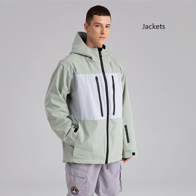 Novi gornji dijelovi Skijaške jakne Muškarci Sportovi na otvorenom Planina Snowboard jakne Vjetrootporne Vodootporne Topla skijaška odijela Zimska odjeća Kaput