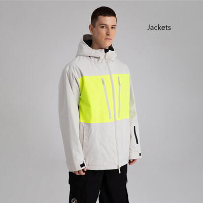 Novi gornji dijelovi Skijaške jakne Muškarci Sportovi na otvorenom Planina Snowboard jakne Vjetrootporne Vodootporne Topla skijaška odijela Zimska odjeća Kaput