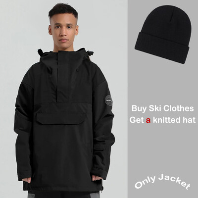 Sporta snovborda apģērbi Slēpošanas apģērbi Ziemas izolācija Vēja necaurlaidīgi sniega mēteļi Āra slēpošanas topi ar kapuci Vīriešu 2025. gada sieviešu slēpošanas jakas